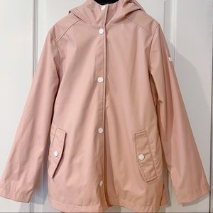 Michael Kors girl’s blush pink raincoat Size 10/12
